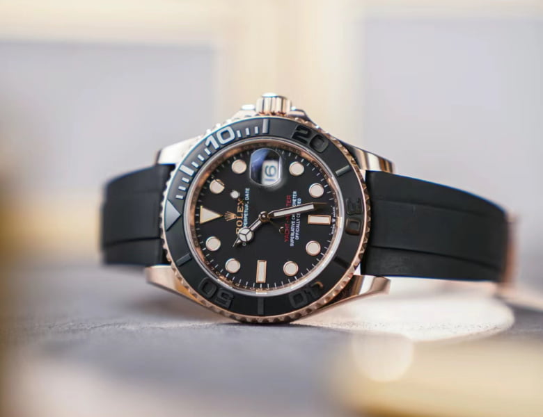 rolex yacht master rose gold 